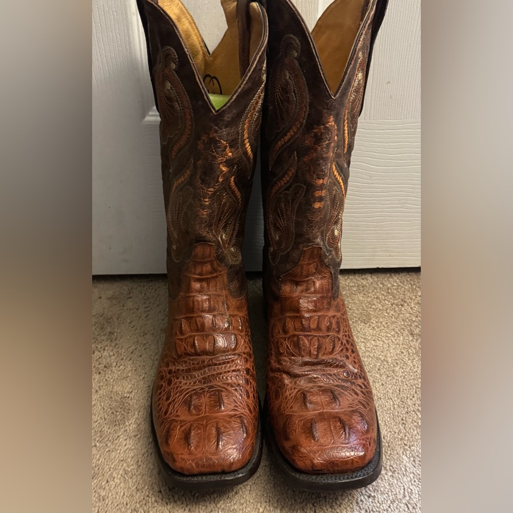 Veari Brown Leather Boots